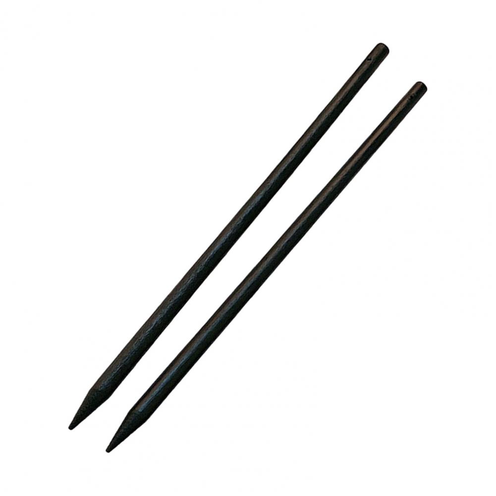 Lange Haarknoten-Clips, Haarnadel für dickes Haar, eleganter chinesischer Stil, schwarzes Holz-Haarstab-Set für Frauen, traditionell für lange: Default Title