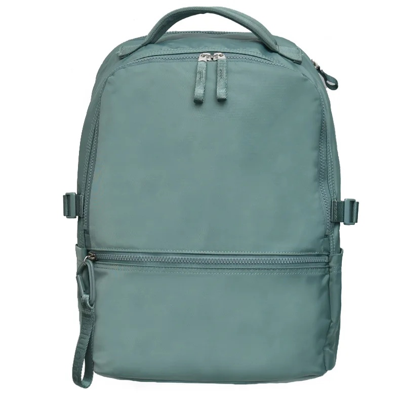 Travel Backpack for Junior And High School Students Multi-Functional Double Shoulder Bag Business Computer Bag Nylon Material: green