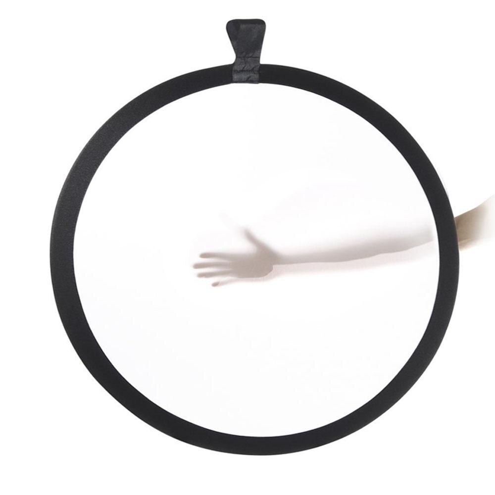 60cm luz dobrável portátil redonda fotografia refletor para estúdio multi foto disco câmera acessórios do equipamento