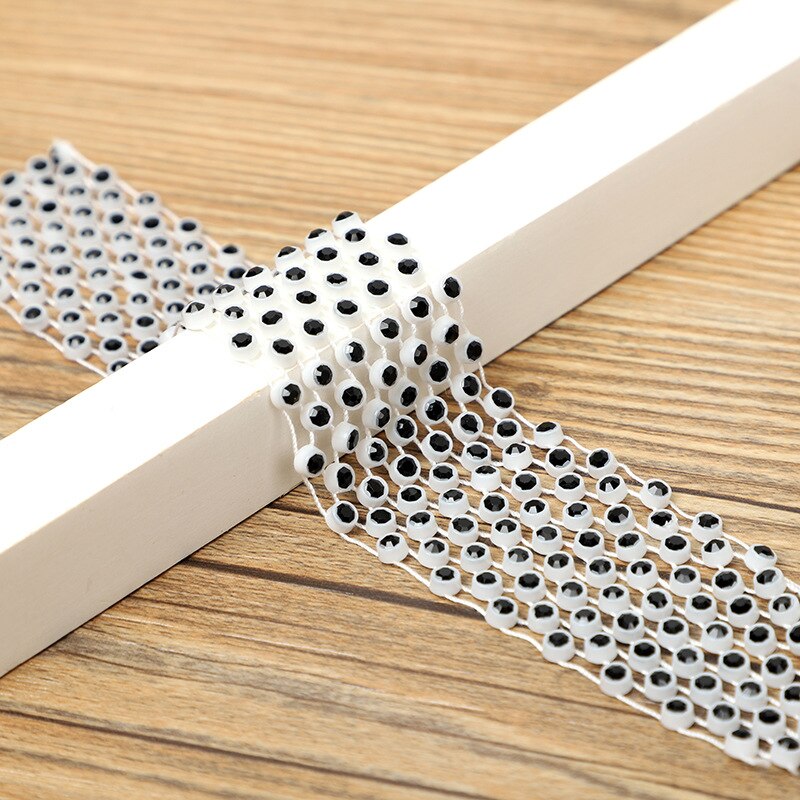 Zomer Zwarte Lange Scherpe Hoek Strass Sjaal Koreaanse Vrouwelijke Sociale Sailor Dance Stropdas Multifunctionele Boog Trendy Riem P7: White Black