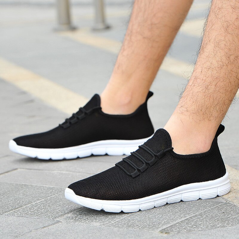 Billige herresko fritidssko herresko menn joggesko pustende sko menn joggesko zapatillas hombre stor størrelse 38-46