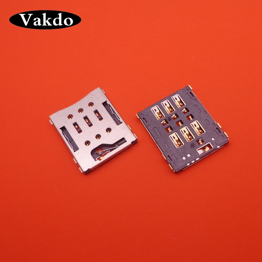 1 pc Voor Sony Xperia XA F3111 F3112 C5 E5563 E5553 Enkele Sim Card Reader Slot Socket Kaarthouder Connector slot Onderdelen Lade