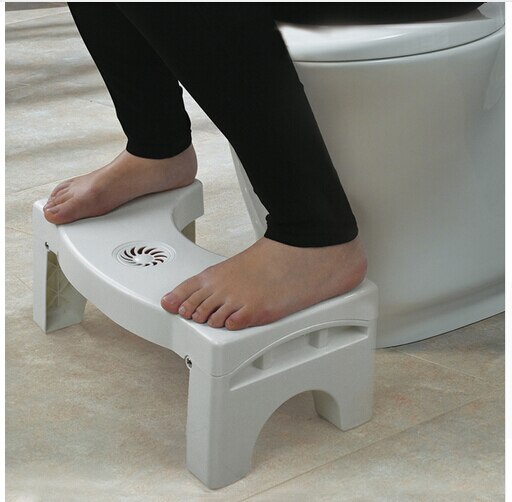 Faroot hjælpe squatty toilet skridt fod skammel potte hjælpe med at forhindre forstoppelse badeværelse folde multifunktionel toilet skammel: Default Title