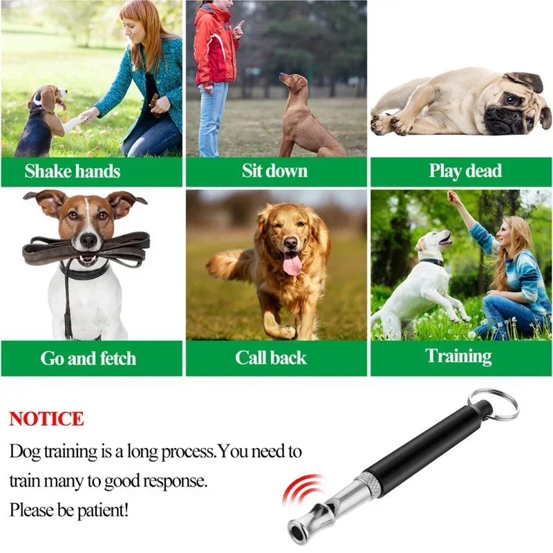 JJYY Ultraschall-Hundetraining-Abschreckpfeife, Hundepfeife zum Stoppen des Bellen, Bellenkontrolle für das Training von Hunden, Abschreckpfeife