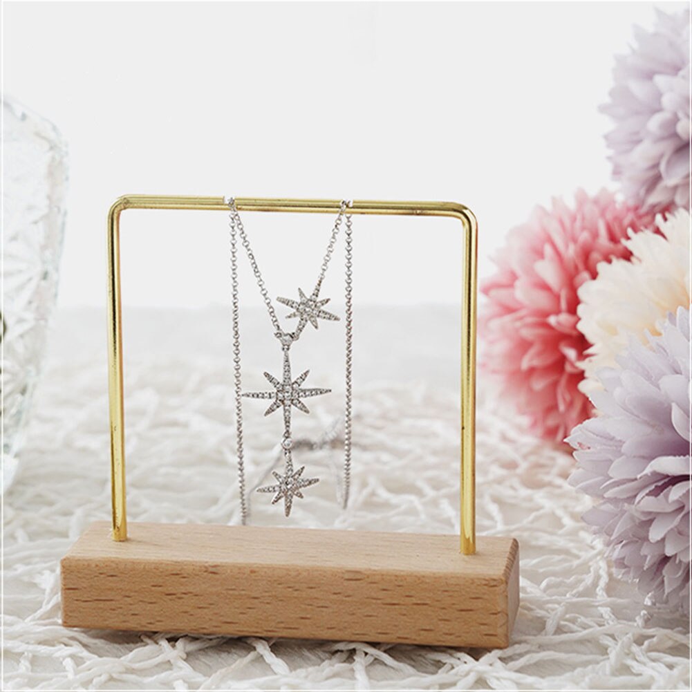 Jewelry Shelf Photography Props Necklace Earrings Jewelry Set Show Shelf Shooting Decoration Items Background Prop