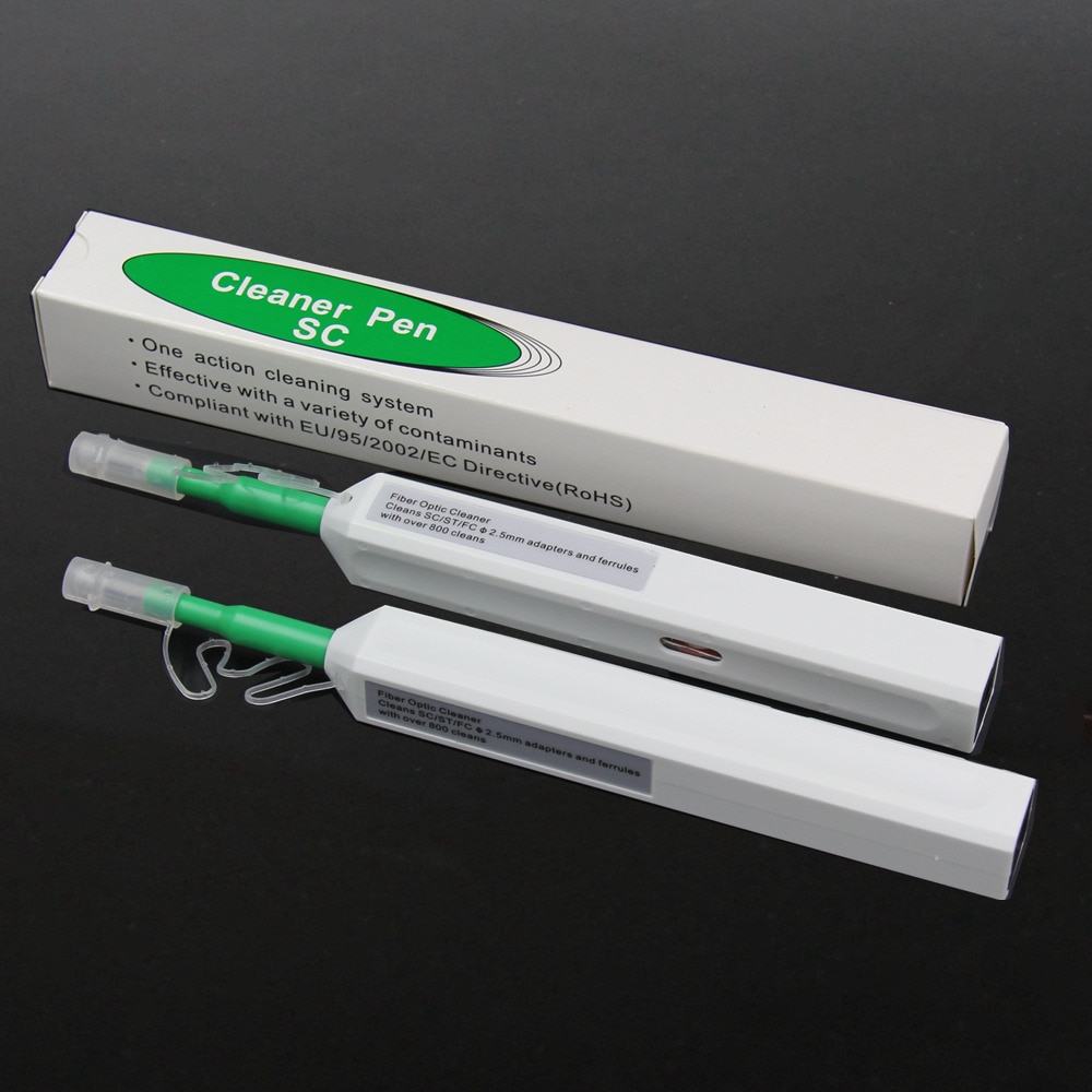 2.5mm Universal Connector Fiber Optic Cleaner Cleaning Pen SC One Click Cleaner Fiber Optic Connector cleaning tool