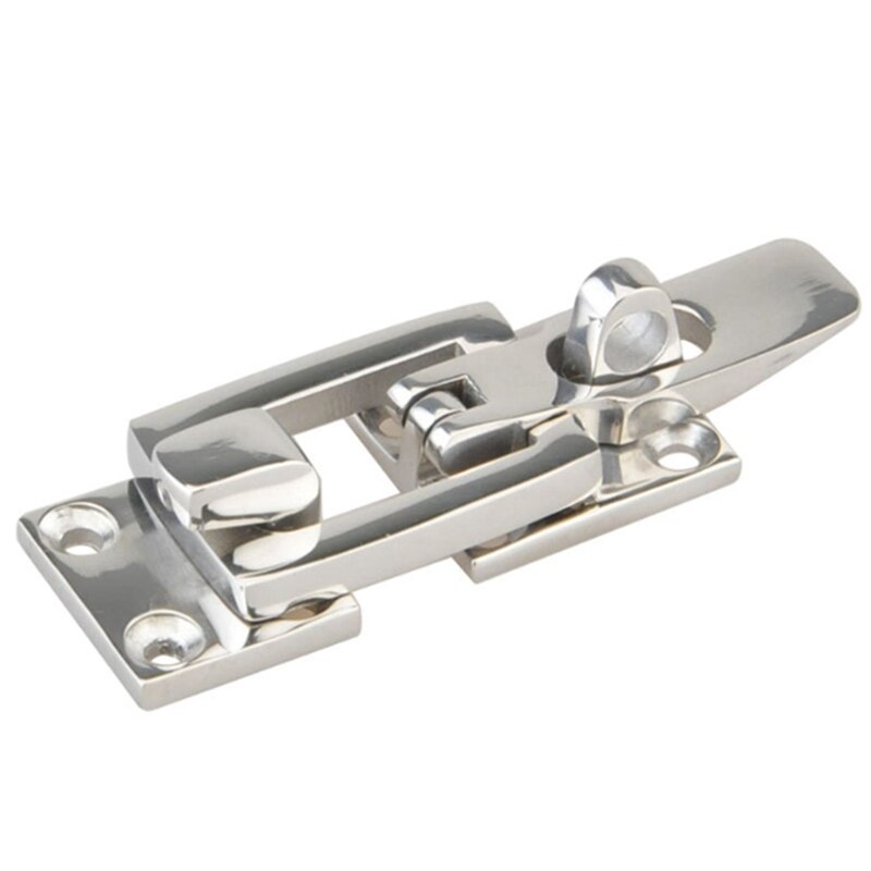 Poignée De Trappe Casier - Acier Inoxydable - Pour Bateau, Voiture, Meuble - 62x44mm