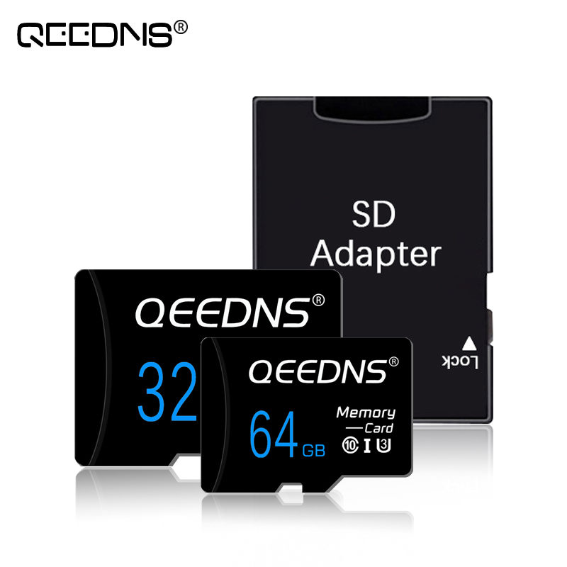 Micro TF Card Class 10 64GB 32GB 16GB 8GB Mini SD Mmeory card High Speed 128GB 256GB U3 C10 flash drive card For Phone/ Drone