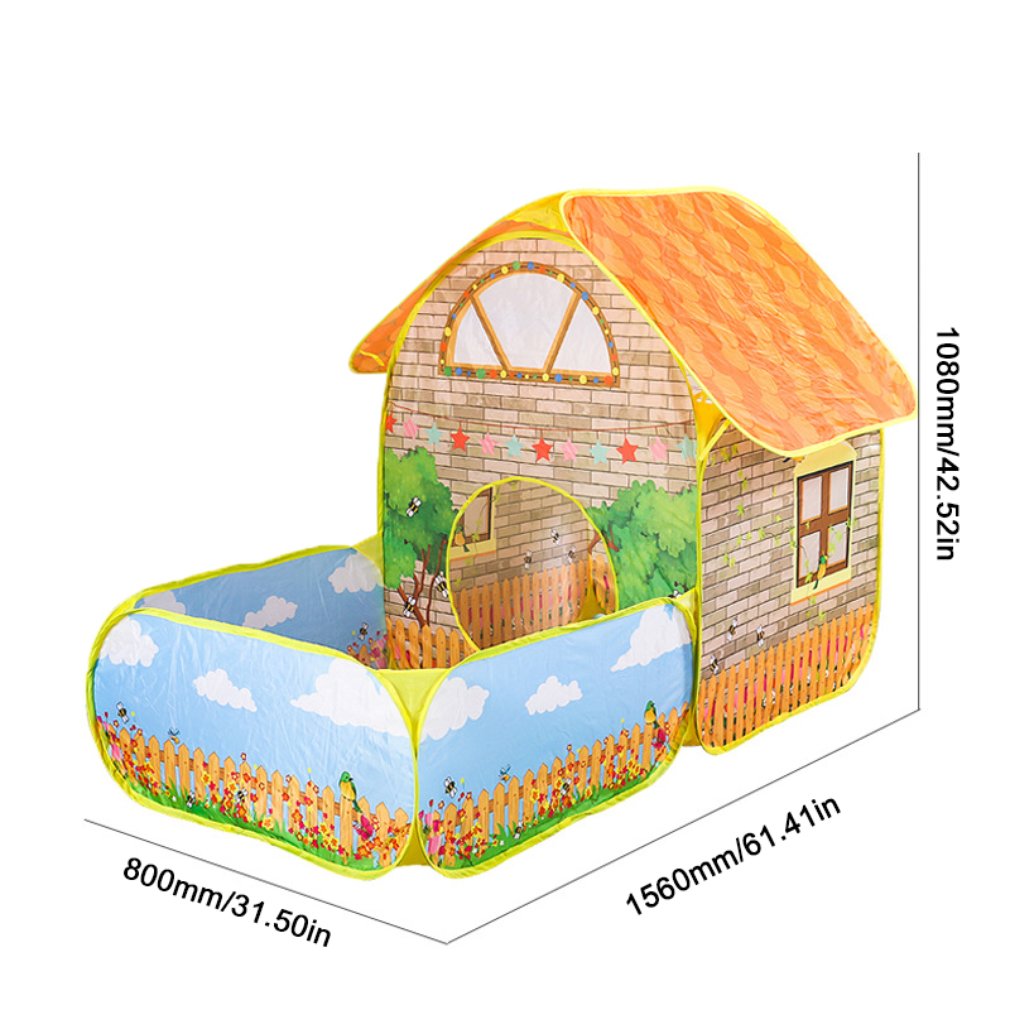 Play Tenten Huis Voor Kinderen Met Binnenplaatsen Tuin Kruipen Opvouwbare Tent Jongen Meisjes Spelen Tent Ballenbad Kinderen