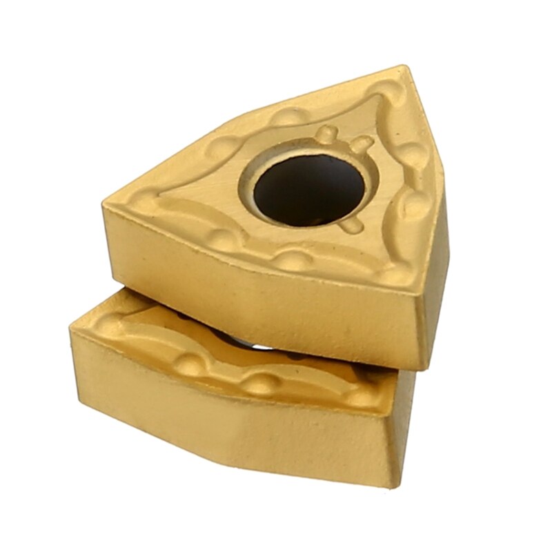 10 Pièces/ensemble Wnmg080404 Plaquettes Carbure Lames Pour Outil De Tournage Support Tournant