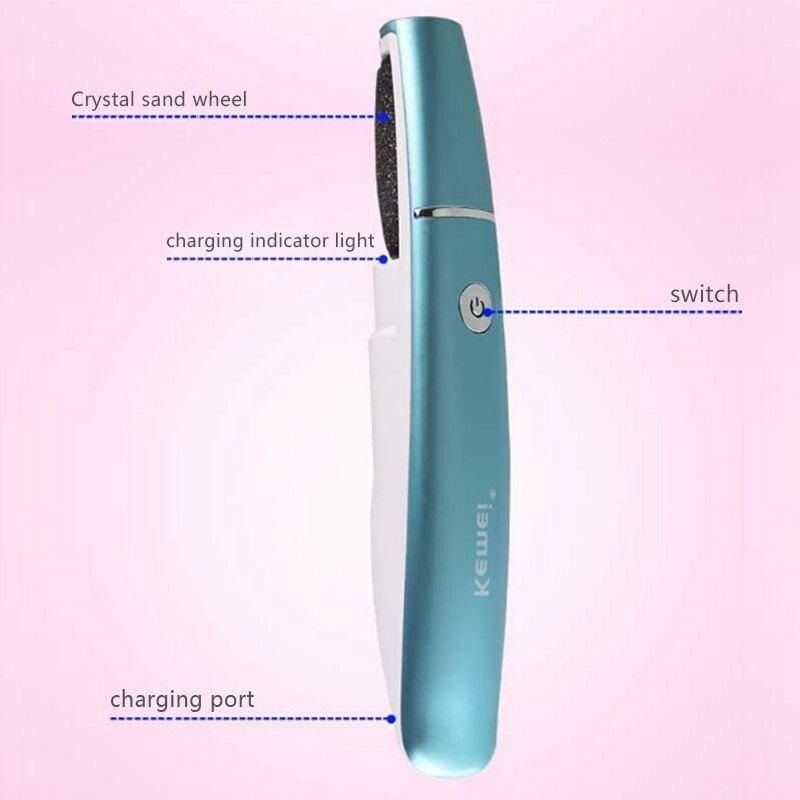 Mini Electronic Foot File Ergonomic Feet Care Tool USB Rechargeable Machine For Callus Removal Portable Electric Pedicure
