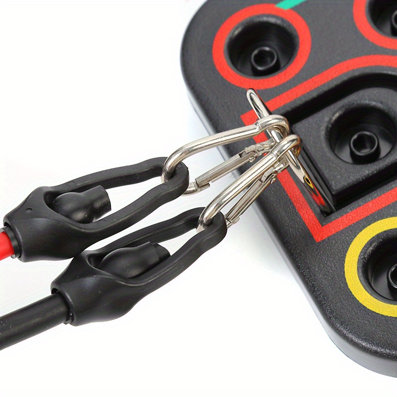 Tabla de realce, equipo de gimnasio, ejercicio en casa, tabla deportiva, Fitness, abdominales, entrenamiento, soportes de flexiones, juego de correas de tensión para el pecho