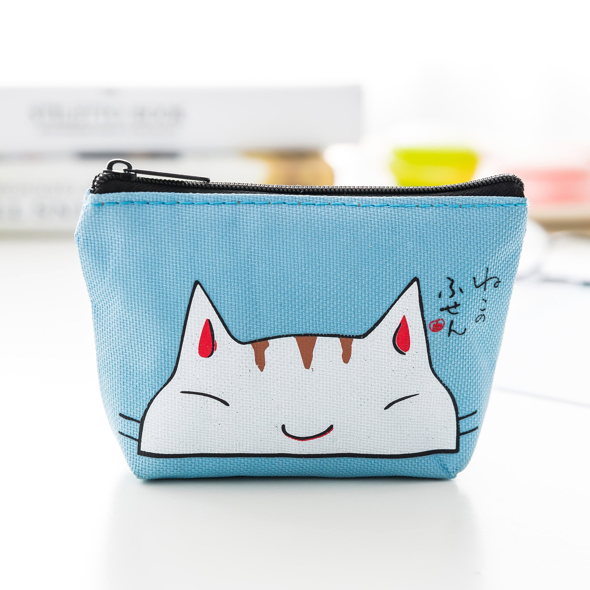 Donne della Tela di Canapa Della Borsa Della Carta di Chiave Mini Borsa Del Sacchetto Della Ragazza Dei Capretti Dei Bambini Carino Piccolo sacchetto della Chiusura Lampo Della Borsa Della Moneta del Supporto di Carta Del Sacchetto Del Raccoglitore cassa Del Sacchetto Del Sacchetto: 12