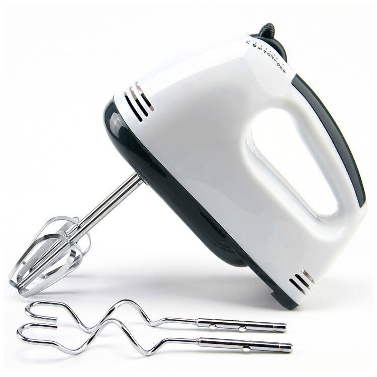 Batidora Manual de 7 velocidades, Mini licuadora Manual, licuadora multifunción, procesador de alimentos, batidora eléctrica de cocina, utensilios de cocina: EU Plug