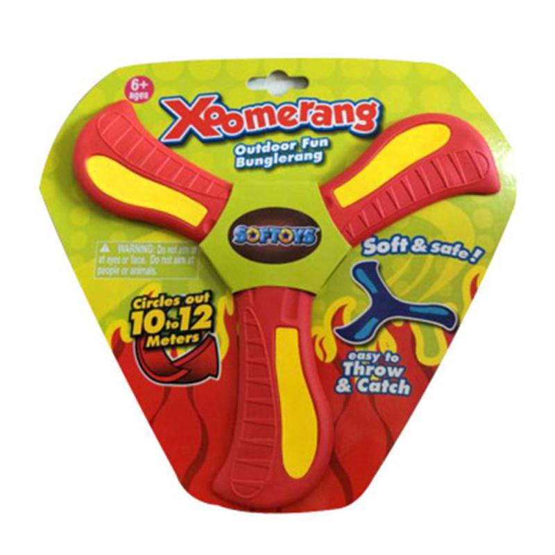 Profesional Boomerang Kinderen Speelgoed Volwassen-Kids Interactieve Grappig Outdoor Speelgoed Vroege Onderwijs Puzzel Decompressie: 02 red