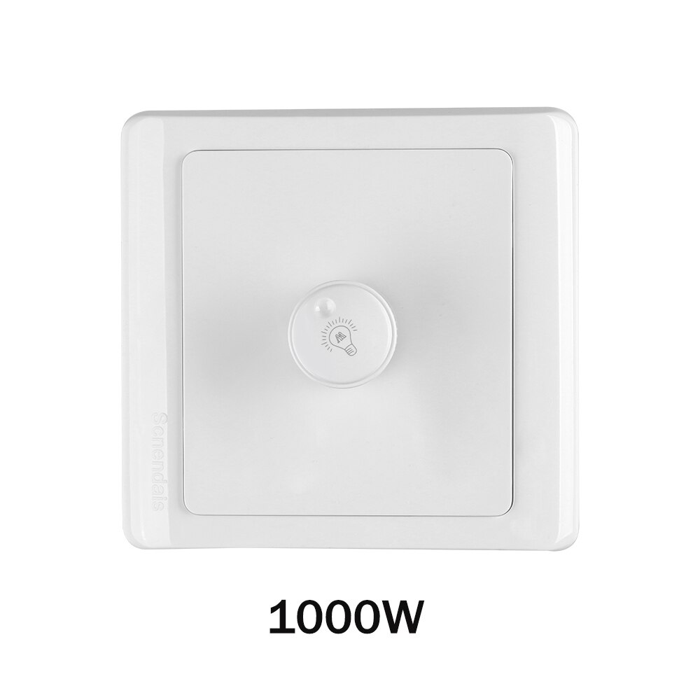 Interruptor de atenuación LED SCR, atenuadores de brillo para luces LED ajustables, Panel regulable, focos de luz descendente, 220V, 300W /600W /1000W: 1000W