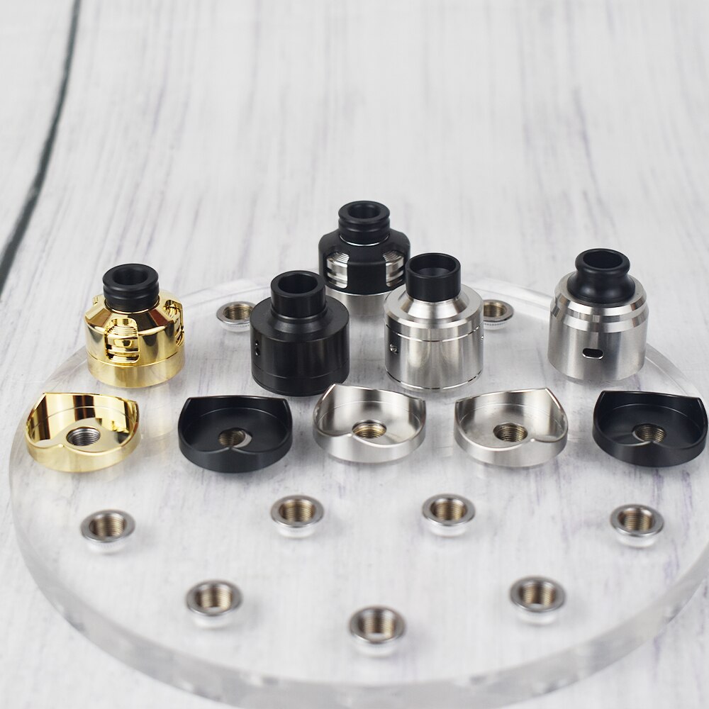 Coolvape 24ミリメートル美容リング316ss真鍮材料22ミリメートルrda rta rdtaタンクアトマイザー電子タバコメタル美容リングアクセサリー