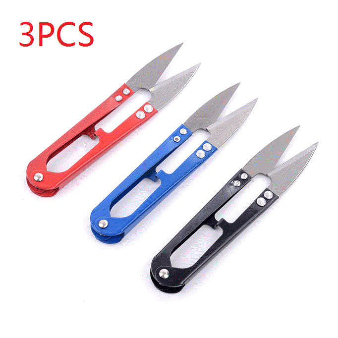 3 uds Mini tijeras de costura de corte tijeras de punto de cruz bordado tijeras de sastre para costura de tela suministros 10.5x2cm