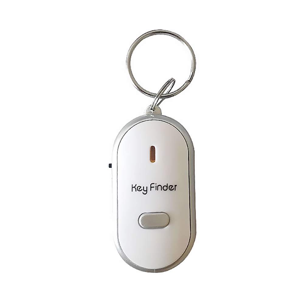 Tragbare Größe Keychain Alte Menschen Anti-verloren Alarm Schlüssel Finder kabellos Nützliche Pfeife Klang LED Licht Lokalisierer Finder Keychaing: 03