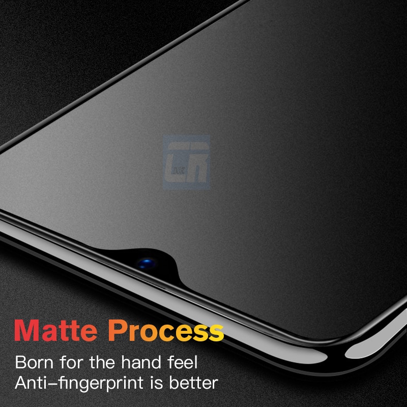 Pas d'empreinte digitale couverture complète mat verre trempé pour Oneplus 7 7T 6T 5T protecteur d'écran pour One Plus 6 verre dépoli Oneplus 5 Film