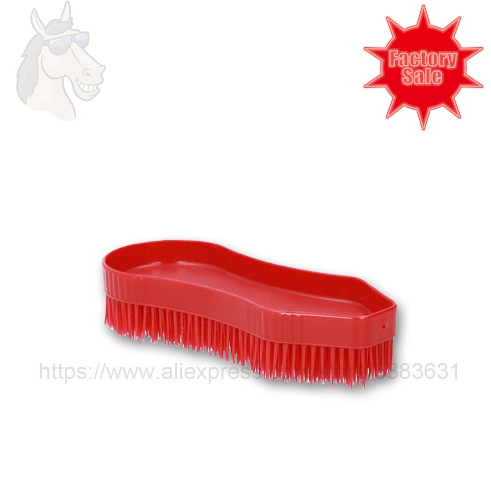 84 2026 Magic Curry Comb Shaped Heads with Soft Bristles 16.6x6.6cm Removing Dirty from Horses Surface Horse Grooming Brush