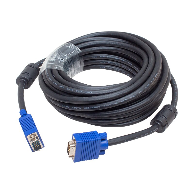 Xiwai VGA-kabel 1m – 90° Haakse Mannelijke Connector – 1080p Voor Monitor En Projector