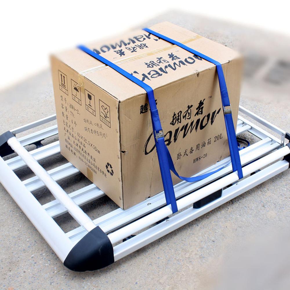 4 pcs 2.5cm * 200cm Cargo Lashing Polyester Webbing Straps Hold and Secure Ratchet Tie Down with Cam Buckle Winch Strap