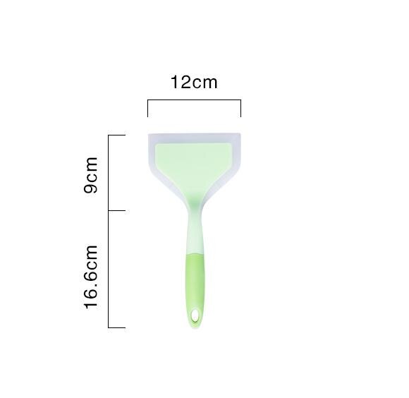Non-stick Kleine Koekenpan Japanse Stijl Pan Siliconen Schop multifunctionele Gelaagde Omelet Pot: shovel B