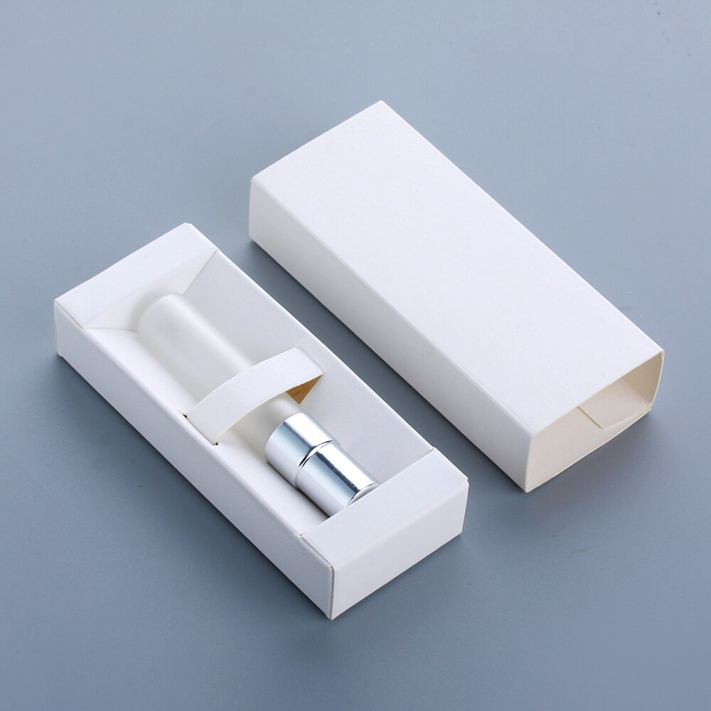 5ml Mini Tragbare Nachfüllbar Spray Flasche box Parfüm Flasche box Zerstäuber Aluminium Pumpe Parfum Kosmetische Probe: BH Silver / 50 Pieces