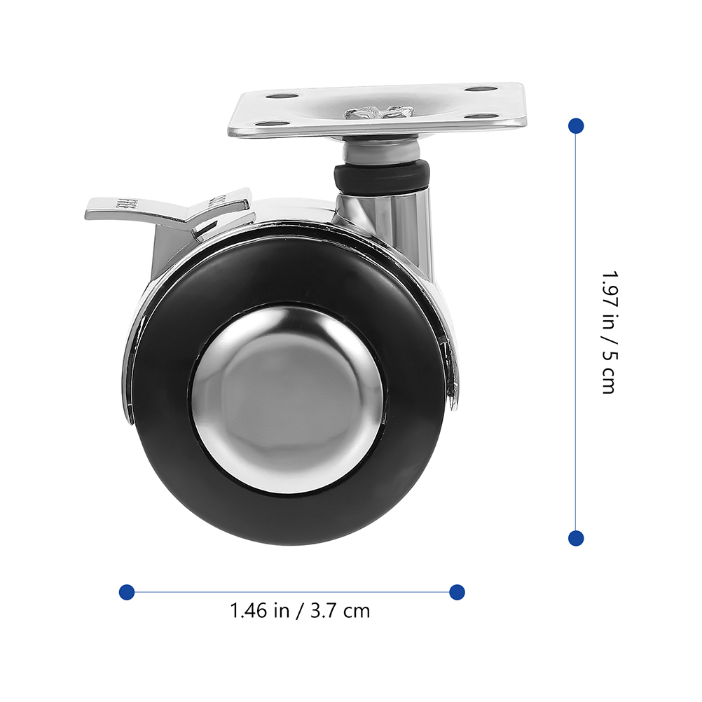 5 pezzi ruote per sedie da ufficio ruote per sedie di ricambio ruote per rotelle omnidirezionali