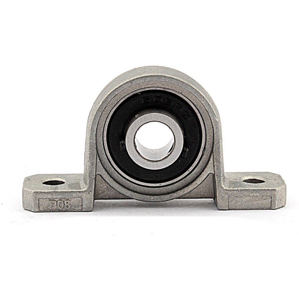 1Pcs Bore Ball Bearing Pillow Block Mounted Support Caliber Zinc Alloy Mounted Ball Bearing KP08 Pillow Block 8mm/10mm/12mm/20mm