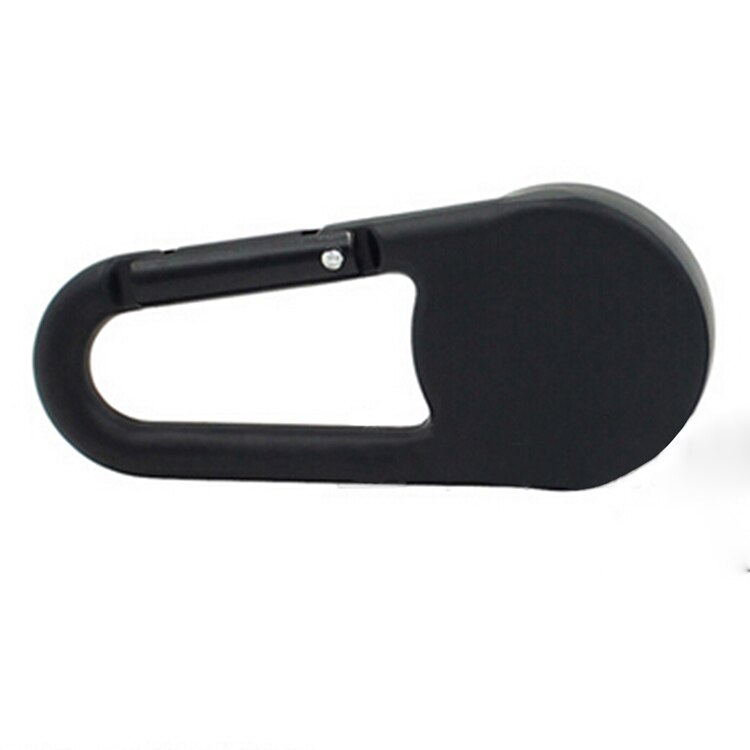 1 st Camping Wandelen Multifunctionele Sleutelhanger Lichtgevende Nachtlampje Opknoping Kompas Metalen Zine Legering Karabijnhaak Mini Kompas