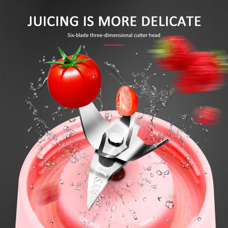 500 Ml Draagbare Juicer Elektrische Usb Oplaadbare Keuken Machine Mixer Cocina Sap Cup Maker Blenders Keukenmachine