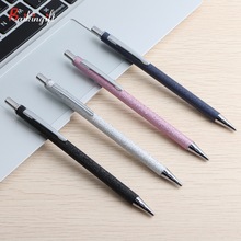 Lápiz de Metal mecánico de 0,5/0,7mm, pluma automática de prensa creativa para estudiantes, escritura, dibujo, oficina y escuela