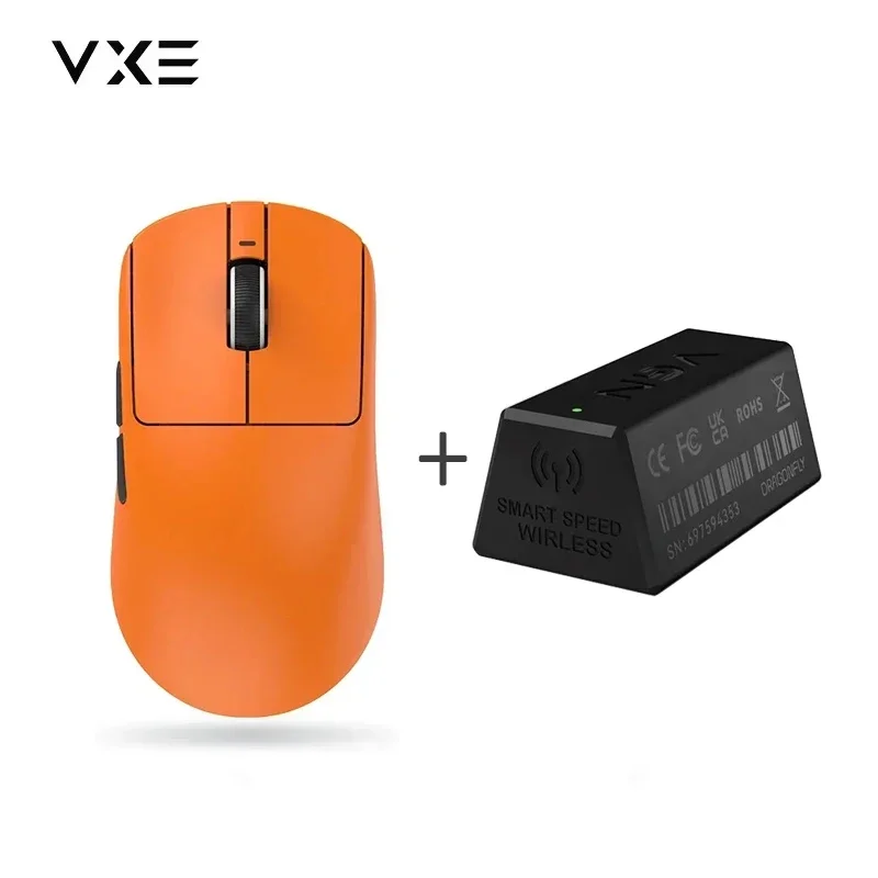 Vxe Dragonfly R1 Pro Max Drahtlose Maus R1 Se Leichte Paw3395 Nordic52840 2khz Smart Speed X Low Delay Fps Spiel Maus