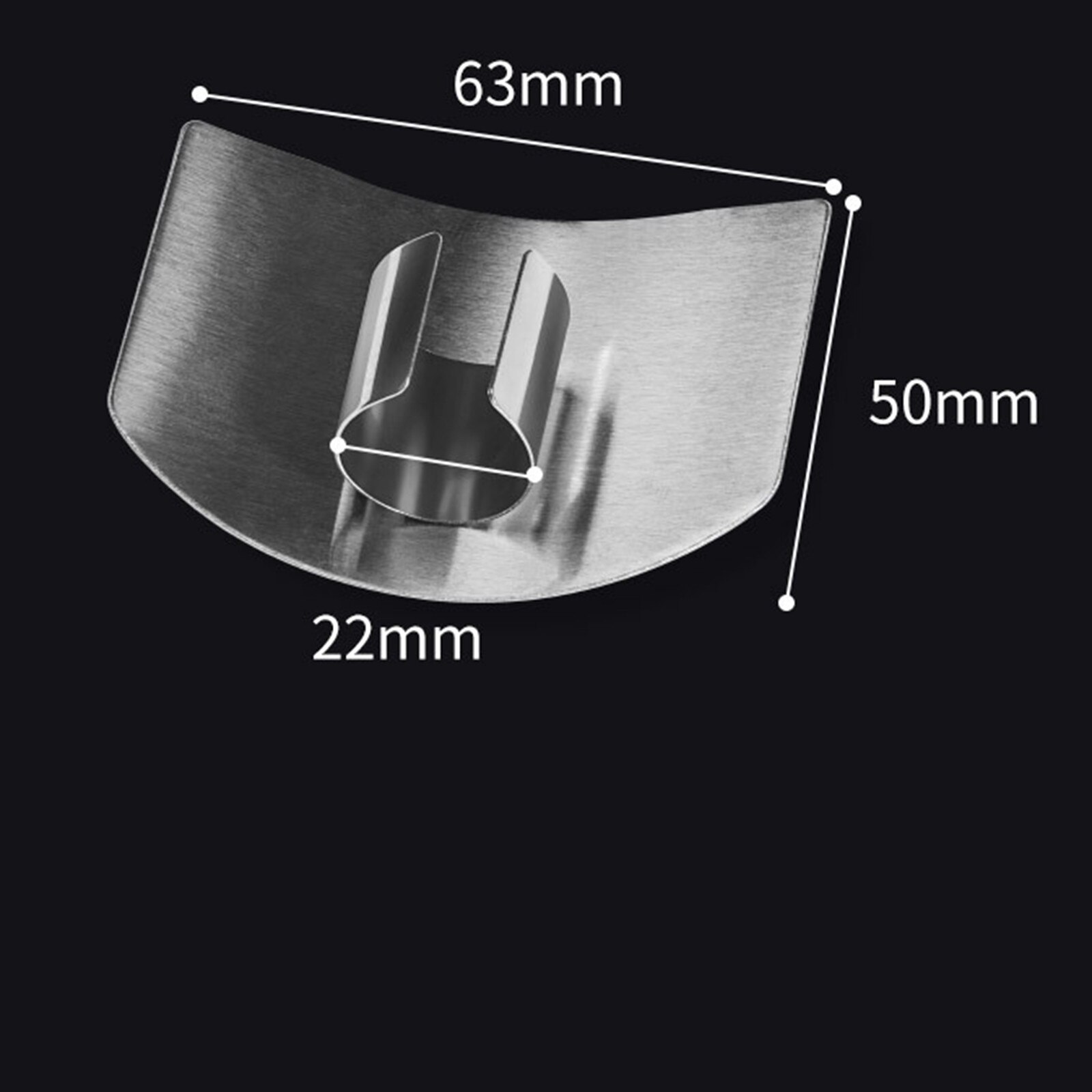 stainless steel kitchen tool hand finger protection knife slice safety protection personal safety easy-cut cooking tools#60