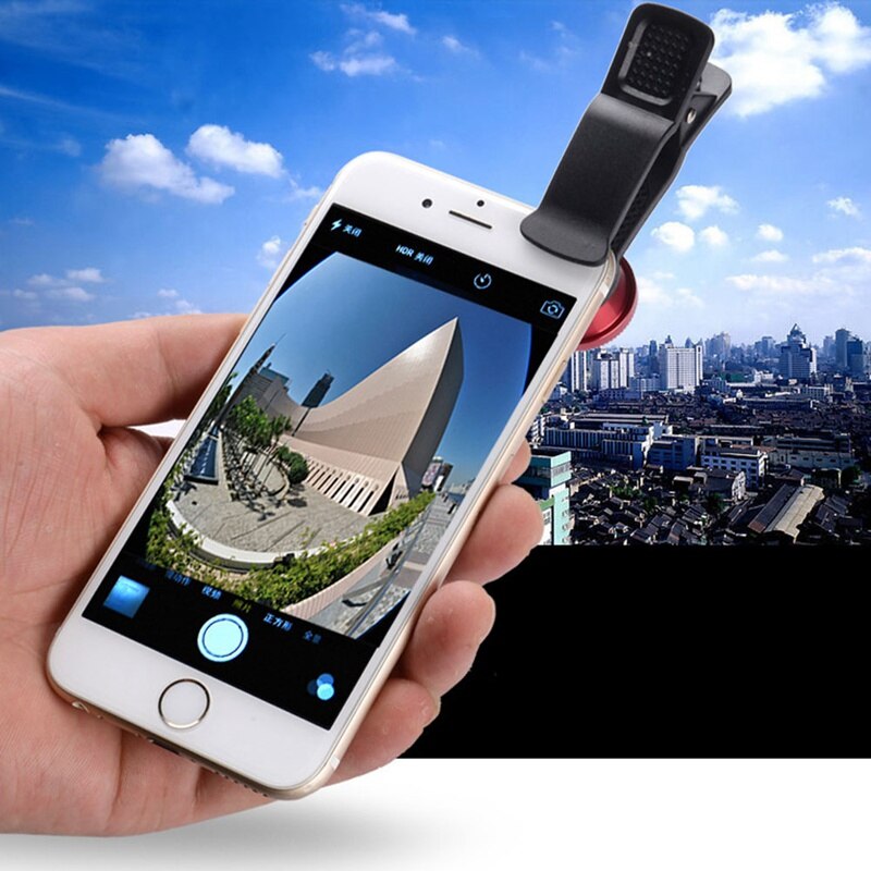 3 in 1 Mobile Phone Lens 0.67x Wide Angle Camera Macro HD External Camera Lens Universal for iPhone Android Phone Ipad