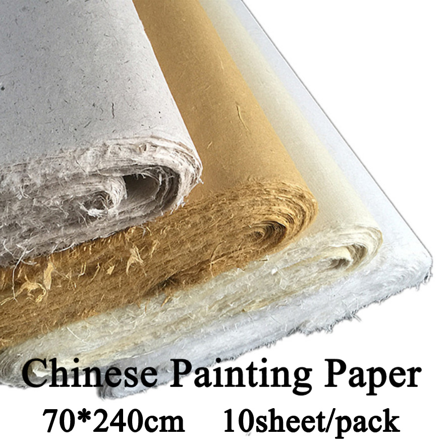 70*240 cm Chinese Schilderen Rijstpapier Kalligrafie Tekenpapier Fiber Xuan Papier Yunlong Kunstenaar schatten Schilderen supply