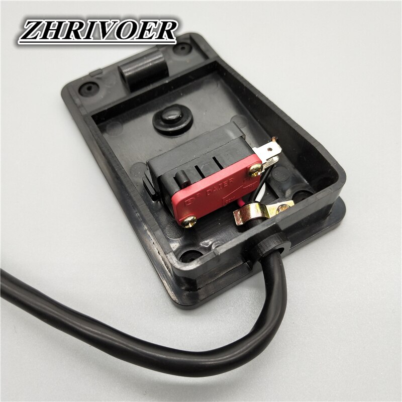 Interrupteur à pédale en plastique antidérapant momentané/auto-réinitialisation FS-1, interrupteur à pied électrique 10A/250v ac, NO + NC