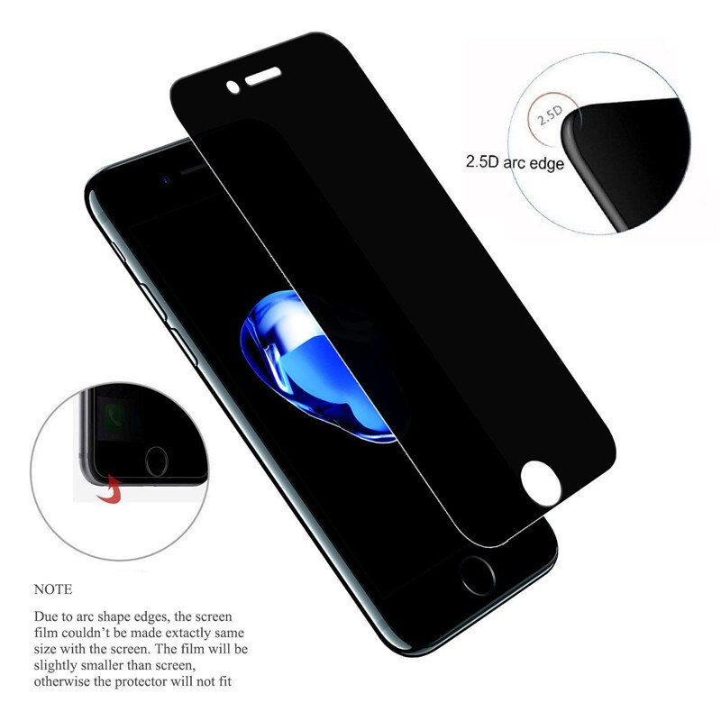 Privacy Anti-Spy Screen Protector Voor Iphone 12 11 7 Pro Max Mini 9H Gehard Glas Voor Iphone X Xr Xs Se 8 5 6 S Max Plus Glas