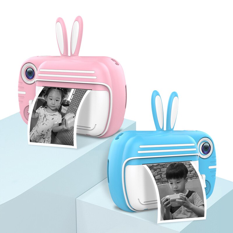 Children Camera Instant Print Camera for Kids Instant Camera 30MP 1080P Digital Camera With Thermal Photo Paper Child Toy Camera