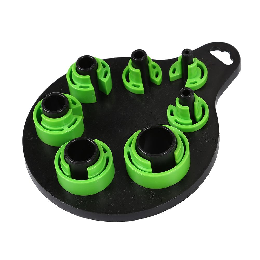 Air-Conditioning Pipe Repair Tools Car A/C Air Conditioning Duct Removal Fuel Line Disconnect Tools Refrigerant Tubing Tool Kit: Green
