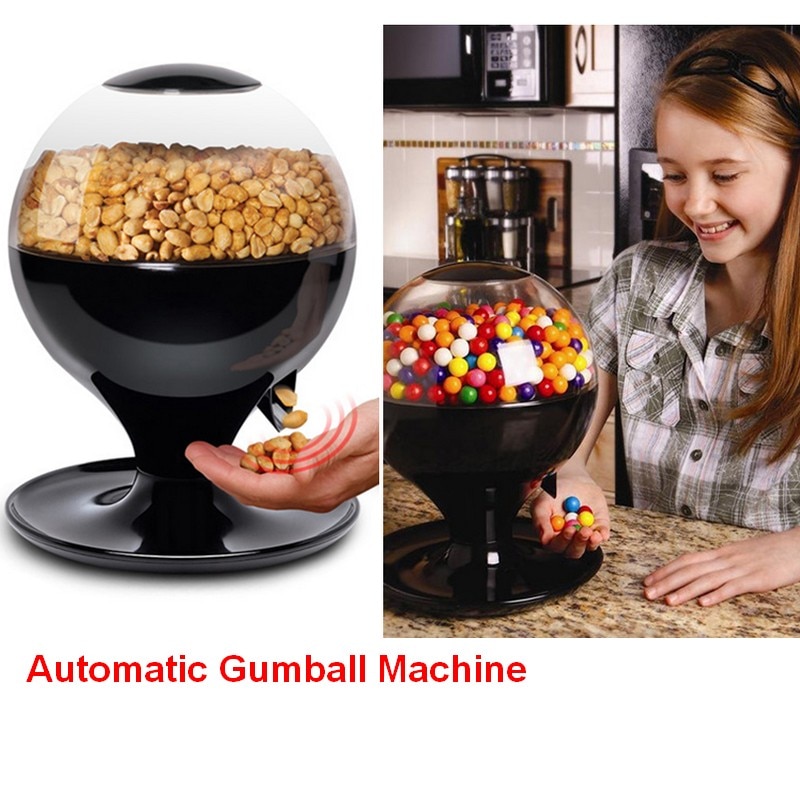 Wedding Candy Dispenser Automatic Sensor Plastic Vintage Gumball Mini Bubble Gum Candy machine , Kids lovely