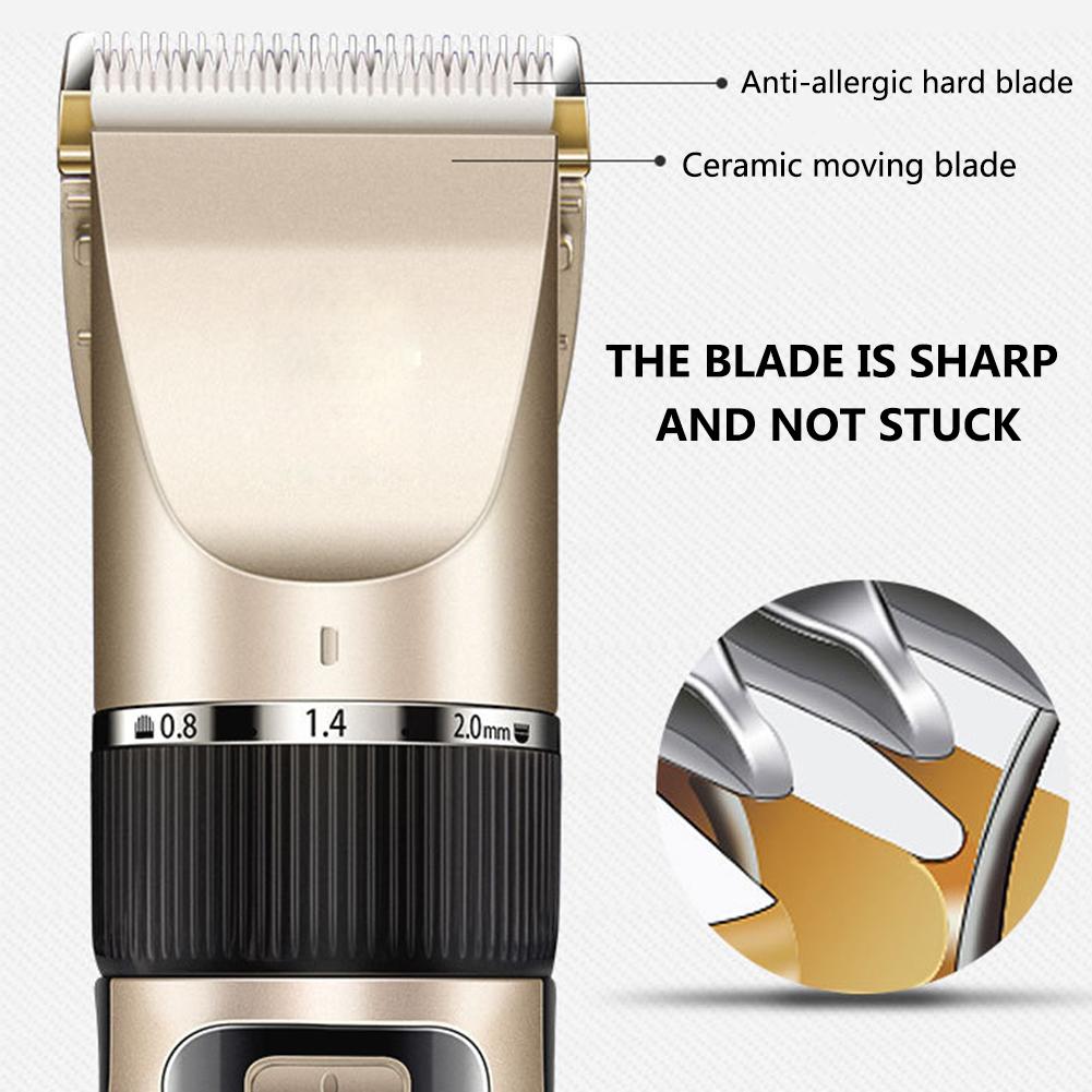 Elektrische tondeuse voor huisdieren, verzorgingsset, oplaadbare tondeuse voor huisdieren, katten en honden, scheerapparaat, tondeuse voor dieren