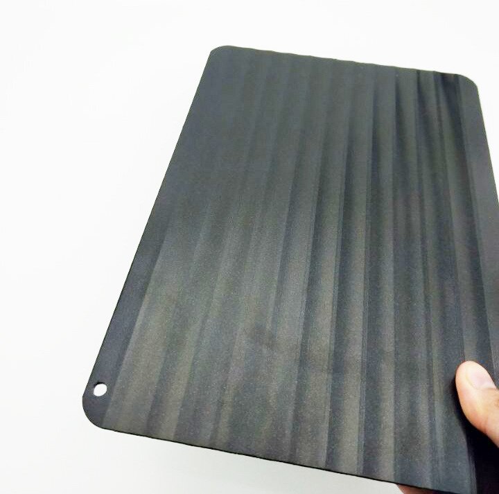 Tabla de descongelación rápida de aluminio segura sin calefacción 2 en 1 Placa de descongelación rápida para Frozens Food Meat Kitchen ToolLA412