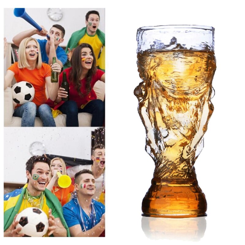 Voetbal Wk Creatieve Mok Beer Cup Glaswerk Drinkware Home Living Gadgets Mode 350Ml: Default Title