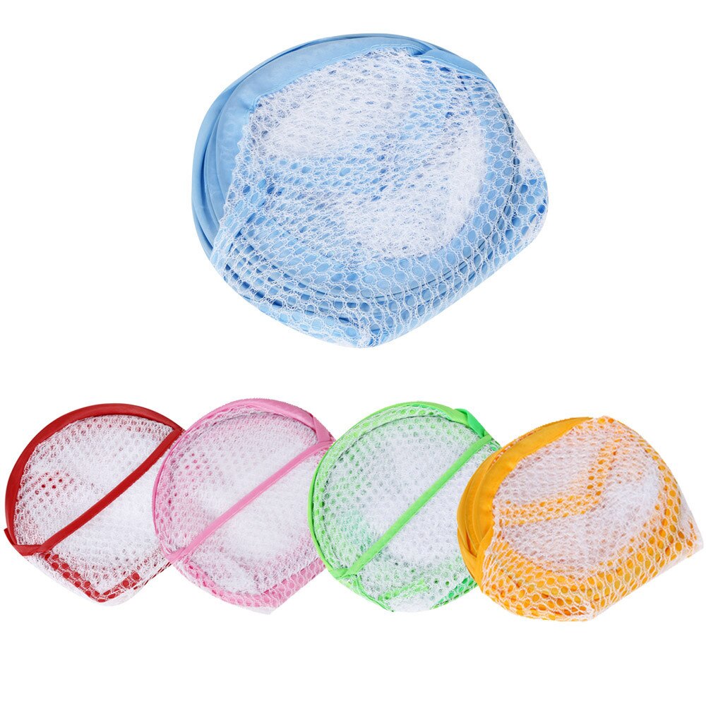 Opvouwbare wasmand, opvouwbare wasmand, opbergmand voor kleding, witte wasmand van gaas, wasmand, tas