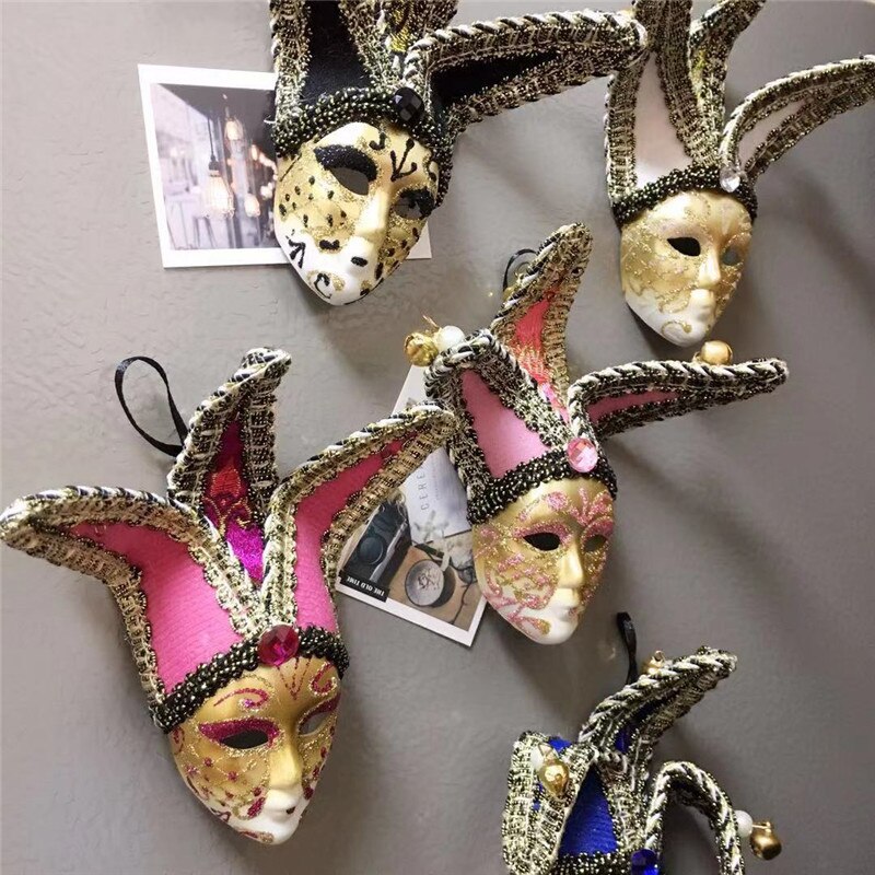 Venetiaans Masker Italië Koelkast Magneten Sticker Bell Clown Party Decoratie Magnetische Stickers Magneten Home Decoratie