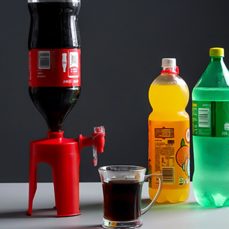 Saver Soda Dispenser Magic Tap Drinkwater Dispenser Fles Ondersteboven Coke Drink Dispenser Partij Thuis Bar Keuken Gadgets