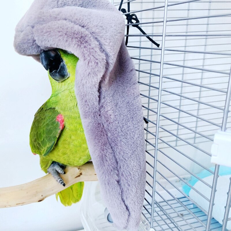 Winter Warm Bird Shawl Nest Corner Parrot Blanket Grandado